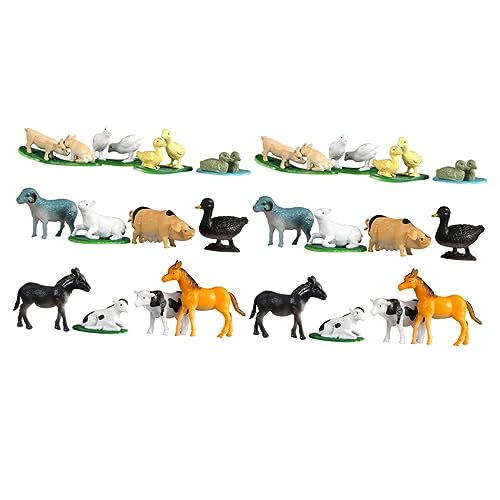 Yardwe 2Sätze Lustige Simulierte Tiermodelle Für Lernspielzeug Mit Realistischen Tierfiguren Für Farmdekoration Und Pädagogisches Für Kreative Spielstunden Yardwe 2Sätze Lustige Simulierte Tiermodelle Für Lernspielzeug Mit Realistischen Tierfiguren Für Farmdekoration Und Pädagogisches Für Kreative Spielstunden von Yardwe