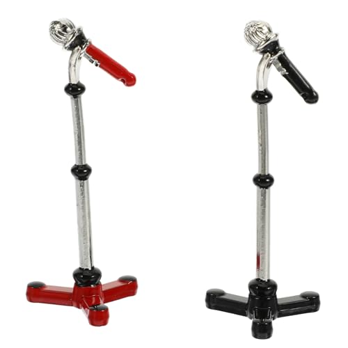 Yardwe 2Sätze Mikrofon Simuliertes Mikrofon Zubehör Für Puppenhaus Dekoration Teiliges Und Kreatives Für Mini Accessoires Yardwe 2Sätze Mikrofon Simuliertes Mikrofon Zubehör Für Puppenhaus Dekoration Teiliges Und Kreatives Für Mini Accessoires von Yardwe