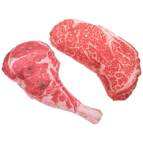 Yardwe 2sätze Realistische Rindersteak Requisite Künstliches Fleisch Modell Für Wohnkultur Szene Requisiten Küche Steak Dekoration Simulation Lebensmittel Ornament Yardwe 2sätze Realistische Rindersteak Requisite Künstliches Fleisch Modell Für Wohnkultur Szene Requisiten Küche Steak Dekoration Simulation Lebensmittel Ornament von Yardwe