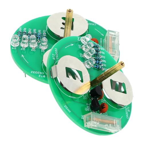 Yardwe 2Sätze Rotationsgyroskop Lötsatz für DIY Projekte Elektronisches Lötübungs Lehrset für Anfänger Tragbar und Leicht für Physik Experimente und Yardwe 2Sätze Rotationsgyroskop Lötsatz für DIY Projekte Elektronisches Lötübungs Lehrset für Anfänger Tragbar und Leicht für Physik Experimente und von Yardwe