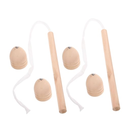 Yardwe 2Sätze Traditionelles Holz Gyro für Langlebiges Kreiselspielzeug für Draußen für Partys und Feiertage Fördert Handwerkliche Fähigkeiten und Koordination Yardwe 2Sätze Traditionelles Holz Gyro für Langlebiges Kreiselspielzeug für Draußen für Partys und Feiertage Fördert Handwerkliche Fähigkeiten und Koordination von Yardwe