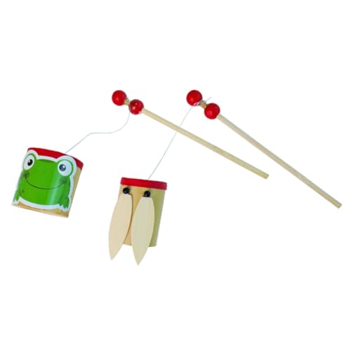 Yardwe 2Stücke Bambus Lernspielzeug Mit Klangerzeugung Für Interaktives Musikspielzeug Hand Auge Koordination Für Jungen Yardwe 2Stücke Bambus Lernspielzeug Mit Klangerzeugung Für Interaktives Musikspielzeug Hand Auge Koordination Für Jungen von Yardwe