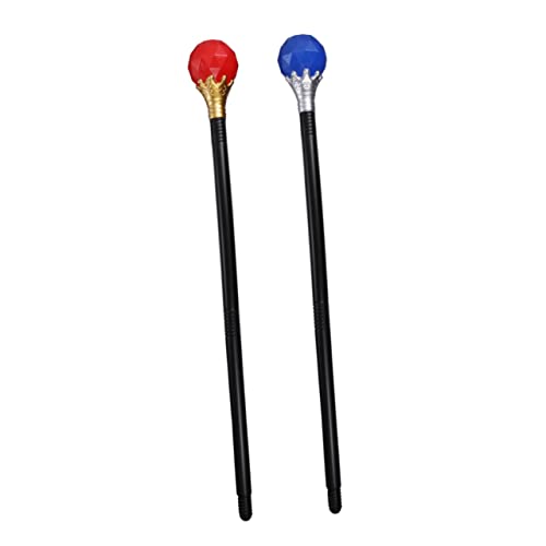 Yardwe 2Stücke Edelstein Rotes Und Blaues Für Cosplay Und Partys Aus Hochwertigem Leicht Zu Montieren Für Erwachsene von Yardwe