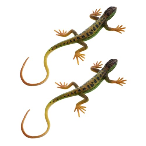 Yardwe 2Stücke Eidechsen Modell aus Kunststoff Künstliche Reptilien Dekoration Pädagogisches für Geburtstags und Halloween Feiern Langlebig und Detailreich Gestaltet Yardwe 2Stücke Eidechsen Modell aus Kunststoff Künstliche Reptilien Dekoration Pädagogisches für Geburtstags und Halloween Feiern Langlebig und Detailreich Gestaltet von Yardwe
