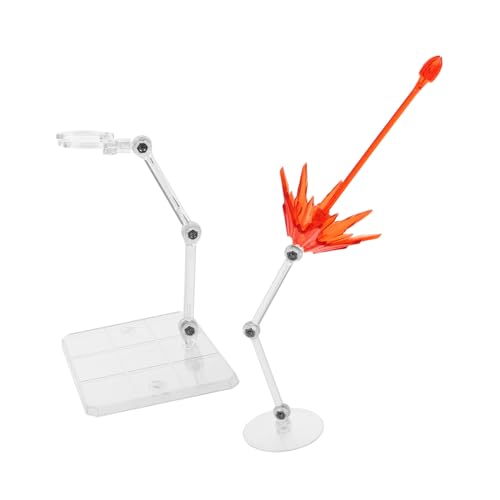 Yardwe 2Stücke Energie Spezialeffekte Für Action Figuren Modell Dekoration Mit Ständern Futuristisches Design Für Modelle Und Puppen Dynamische Effekte Yardwe 2Stücke Energie Spezialeffekte Für Action Figuren Modell Dekoration Mit Ständern Futuristisches Design Für Modelle Und Puppen Dynamische Effekte von Yardwe