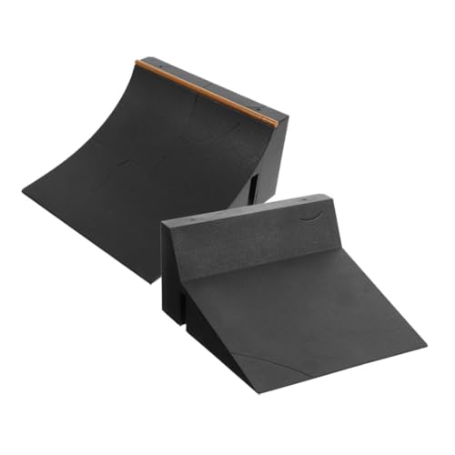Yardwe 2Stücke Finger Skateboard Rampe Skatepark Zubehör Für Kreatives Zur Verbesserung Der Fingerkoordination Und Flexibilität Für Partys von Yardwe
