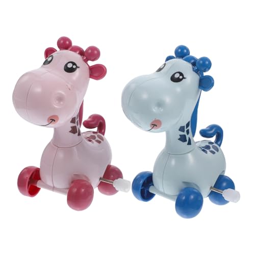 Yardwe 2Stücke Giraffe Wind Up Cartoon Aufziehspielzeug Für Lustiges Und Sicheres Aufmerksamkeit von Yardwe