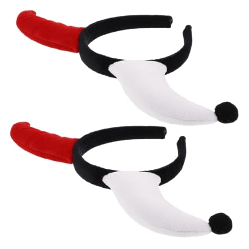 Yardwe 2Stücke Halloween Clown Haarband Lustige Party Kopfbedeckung mit Kreativen Designs für Halloween für Festlichkeiten und Besondere Anlässe Bequem und Auffällig von Yardwe