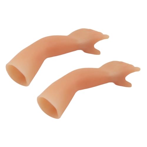 Yardwe 2Stücke Hand Requisiten Für Zaubertricks Lustige Fingertricks Für Partys Und Festivals Illusion Für Magische Auftritte Hochwertigem Silikon von Yardwe