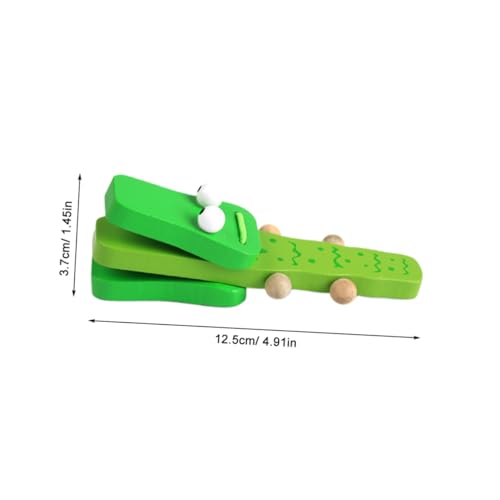 Yardwe 2Stücke Holz Kastagnetten mit Langem Griff Musikspielzeug Pädagogisches Handklatscher Design für Musikalische und Rhythmusentwicklung bei Kleinkindern Yardwe 2Stücke Holz Kastagnetten mit Langem Griff Musikspielzeug Pädagogisches Handklatscher Design für Musikalische und Rhythmusentwicklung bei Kleinkindern von Yardwe