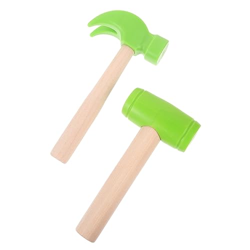 Yardwe 2Stücke Kinderhammer Holzspielzeug Für Kleinkinder Simuliertes Hammerspielzeug Greiffähigkeit Und Eltern Junge Mädchen Interaktion Sicher Und Unterhaltsam Yardwe 2Stücke Kinderhammer Holzspielzeug Für Kleinkinder Simuliertes Hammerspielzeug Greiffähigkeit Und Eltern Junge Mädchen Interaktion Sicher Und Unterhaltsam von Yardwe