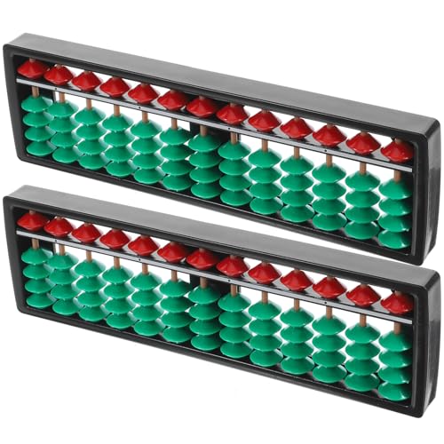 Yardwe 2Stücke Kunststoff Für Lernhilfe Für Mathematik Stelliges Design Für Einfache Arithmetik Zahlenfähigkeiten Und Geistigen Entwicklung von Yardwe