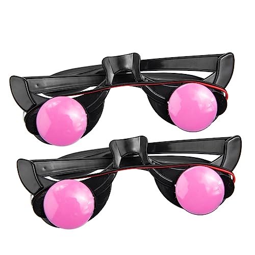 Yardwe 2Stücke LED Halloween Partygläser Leuchtende Clown Brille Für Kostümparty Nachtclub Und Karneval Farbige Gläser Für Festliche Anlässe Und Feiern von Yardwe