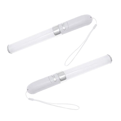 Yardwe 2Stücke LED Leuchtstäbe Farbige Glühsticks für Konzerte Partys Feierlichkeiten Requisiten für Tanz und Performances Batterien nicht Enthalten von Yardwe