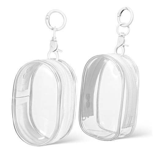 Yardwe 2Stücke Mini Aufbewahrungstasche mit Reißverschluss Transparente Vitrine für Schlüsselanhänger und Kleine Figuren Kompakte Geldbörse für Unterwegs für Kleine Gegenstände Yardwe 2Stücke Mini Aufbewahrungstasche mit Reißverschluss Transparente Vitrine für Schlüsselanhänger und Kleine Figuren Kompakte Geldbörse für Unterwegs für Kleine Gegenstände von Yardwe