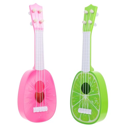 Yardwe 2Stücke Mini Ukulele für Frühes Musikalisches Lernspielzeug Leuchtenden Farben Robuste Instrumente für Kreative Spielstunden Yardwe 2Stücke Mini Ukulele für Frühes Musikalisches Lernspielzeug Leuchtenden Farben Robuste Instrumente für Kreative Spielstunden von Yardwe