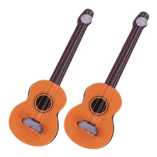 Yardwe 2Stücke Miniaturgitarren Modell Dekorative Musikinstrumente für Puppenhauszubehör Kreative Mini Hausdekoration Foto Requisite und DIY Projekte Yardwe 2Stücke Miniaturgitarren Modell Dekorative Musikinstrumente für Puppenhauszubehör Kreative Mini Hausdekoration Foto Requisite und DIY Projekte von Yardwe