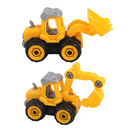 Yardwe 2Stücke Montieren Fahrzeug Baufahrzeuge Zum Zusammenbauen Bagger Bulldozer Pädagogisches DIY Für Kreative Hochwertiges Sicheres Kunststoffmaterial Fördert Yardwe 2Stücke Montieren Fahrzeug Baufahrzeuge Zum Zusammenbauen Bagger Bulldozer Pädagogisches DIY Für Kreative Hochwertiges Sicheres Kunststoffmaterial Fördert von Yardwe