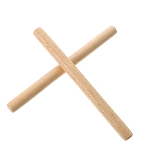 Yardwe 2Stücke Musikalische Stöcke Für Rhythmus Sticks Für Frühkindliche Bildung Fördert Kreatives Und Musikalisches Talent Zuhause von Yardwe