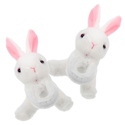 Yardwe 2Stücke Plüsch Schnapparmband Tierdesign Für Weiche Und Bequeme Slap Armbänder Perfektes Partyzubehör Für Geburtstagsfeiern Und Feste Geschenkidee Für Kleine von Yardwe