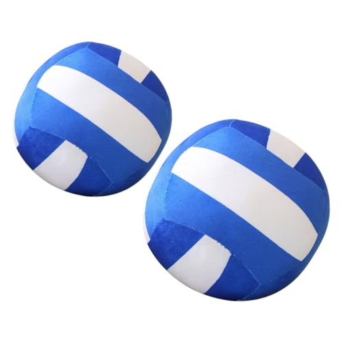 Yardwe 2Stücke Plüsch Volleyball Weiche Deko Für Für Entspannungsspielzeug Große Und Kleine von Yardwe