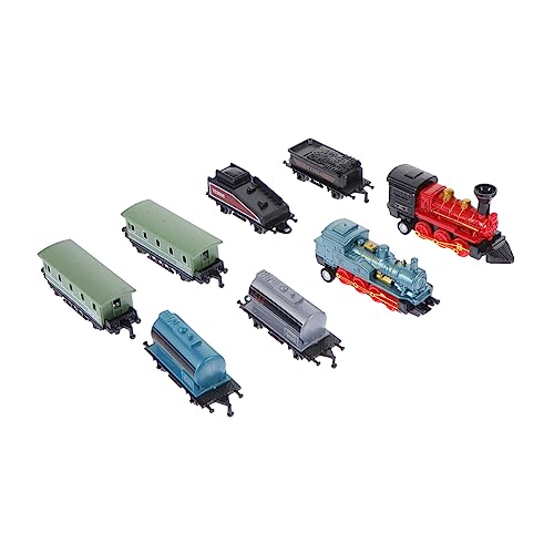 Yardwe 2Stücke Retro Trägheit Dampfzug Aus Lustige Simulation Zug Modelle Für Trainieren Der Motorik von Yardwe