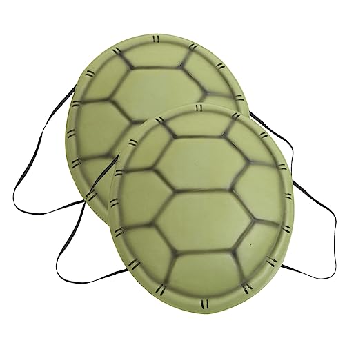 Yardwe 2Stücke Teiliges Eva Schildkrötenschalen Kostüm Für Halloween Cosplay Und Karneval Bequeme Und Realistische Requisite Für Partys Und Bühnenauftritte von Yardwe