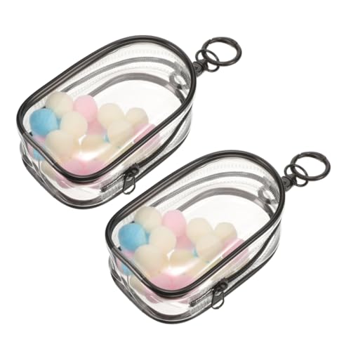 Yardwe 2Stücke Transparente Puppen Aufbewahrungstasche mit Schlüsselanhänger Tragbare Figuren Präsentationstasche für Minifiguren und Sammlerstücke Staubdicht und Yardwe 2Stücke Transparente Puppen Aufbewahrungstasche mit Schlüsselanhänger Tragbare Figuren Präsentationstasche für Minifiguren und Sammlerstücke Staubdicht und von Yardwe