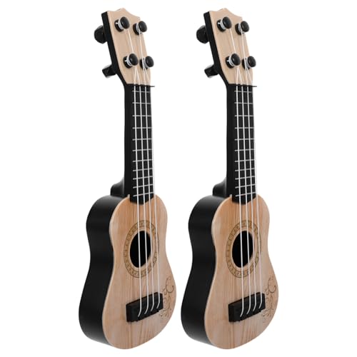 Yardwe 2Stücke Ukulele Saitige Gitarre Für Musikalisches Lernen Exquisites Design Für Jungen Und Für Kleinkinder Yardwe 2Stücke Ukulele Saitige Gitarre Für Musikalisches Lernen Exquisites Design Für Jungen Und Für Kleinkinder von Yardwe