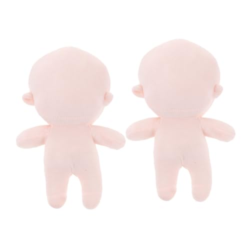 Yardwe 2Stücke Unvollendete DIY Puppe aus Plüsch Große Süße Stofftier Blank Puppe für Kreatives Vielseitiges für und Dekoration Yardwe 2Stücke Unvollendete DIY Puppe aus Plüsch Große Süße Stofftier Blank Puppe für Kreatives Vielseitiges für und Dekoration von Yardwe