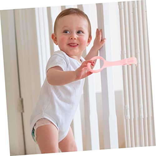Yardwe 3 Paare Babybett Sicherheitsringe Langlebige Glatte Oberfläche Beistellbett Zubehör Tragbare Steh und Laufhilfe für Kleinkinder Stabile Zugringe Sicheren und Trainieren von Yardwe
