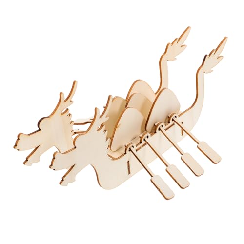 Yardwe 3 Sätze Handgefertigtes Drachenboot Aus Holz Puzzlespielzeug Für 3D-Puzzles Erziehungswissenschaftliche Baukästen Kleinkind-Puzzle Puzzles Zusammensetzen 3D-rätsel Hölzern Yardwe 3 Sätze Handgefertigtes Drachenboot Aus Holz Puzzlespielzeug Für 3D-Puzzles Erziehungswissenschaftliche Baukästen Kleinkind-Puzzle Puzzles Zusammensetzen 3D-rätsel Hölzern von Yardwe
