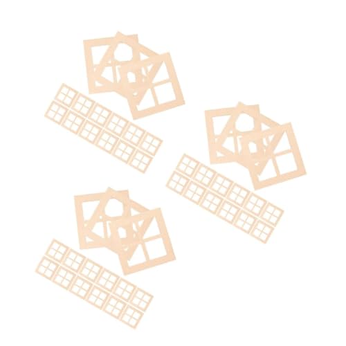 Yardwe 3 Sätze Mini-möbelmodell Miniaturpuppenmöbel Mini-hausmöbel- Puppenhaus Zubehör Puppenhaus Accessoires Mini-möbelfenster Simulationsfenster Für Puppenhaus Hölzern 15 Stück * 3 Yardwe 3 Sätze Mini-möbelmodell Miniaturpuppenmöbel Mini-hausmöbel- Puppenhaus Zubehör Puppenhaus Accessoires Mini-möbelfenster Simulationsfenster Für Puppenhaus Hölzern 15 Stück * 3 von Yardwe
