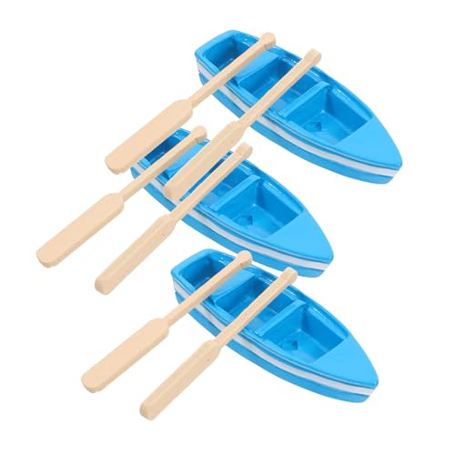 Yardwe 3 Sätze Miniatur Ruderboot Figur Micro Landschaft Dekoration DIY Resin Modell für Garten Balkon Zuhause Stilvolle Boot Deko Simulation Yardwe 3 Sätze Miniatur Ruderboot Figur Micro Landschaft Dekoration DIY Resin Modell für Garten Balkon Zuhause Stilvolle Boot Deko Simulation von Yardwe