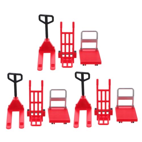 Yardwe 3 Sätze Miniaturmodell eines Spielzeugautos Landschaftswagenmodell Miniaturen beweglicher Werkzeuge konstruktionsspielzeug für Gabelstapler-Ornament Winziger Plattformwagen Yardwe 3 Sätze Miniaturmodell eines Spielzeugautos Landschaftswagenmodell Miniaturen beweglicher Werkzeuge konstruktionsspielzeug für Gabelstapler-Ornament Winziger Plattformwagen von Yardwe