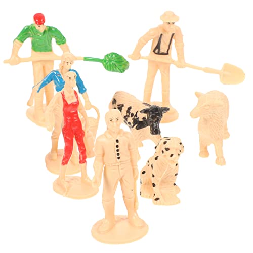 Yardwe 3 Sätze Simulationsfiguren und Tiere Miniatur -Tierfiguren Menschen Bauernhofspielzeug für Miniatur-Bauernhoffiguren Miniaturmenschen Abs Yardwe 3 Sätze Simulationsfiguren und Tiere Miniatur -Tierfiguren Menschen Bauernhofspielzeug für Miniatur-Bauernhoffiguren Miniaturmenschen Abs von Yardwe