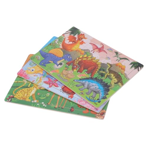 Yardwe 3 Sätze Teiliges Holzpuzzle Bunte Tiermotive Kindgerechtes Lernspielzeug Pädagogisch Hochwertiges Holzspielzeug für Kleinkinder und Junge Mädchen Yardwe 3 Sätze Teiliges Holzpuzzle Bunte Tiermotive Kindgerechtes Lernspielzeug Pädagogisch Hochwertiges Holzspielzeug für Kleinkinder und Junge Mädchen von Yardwe