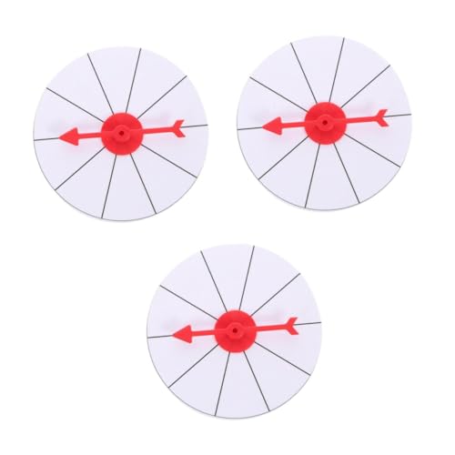 Yardwe 3 Stck Glücksspiel Drehspiel Wandmontage für Party Lehraktivitäten Spielrequisit Leicht Tragbar Praktisch für Büro Schule Zuhause Yardwe 3 Stck Glücksspiel Drehspiel Wandmontage für Party Lehraktivitäten Spielrequisit Leicht Tragbar Praktisch für Büro Schule Zuhause von Yardwe