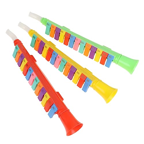 Yardwe 3 Stück 13 Orgel Musik Musikinstrumente Musikinstrumente 13 Tasten Instrument Kreatives Instrument 13 Tasten Mundharmonika Lustiges Instrument Kunststoff von Yardwe