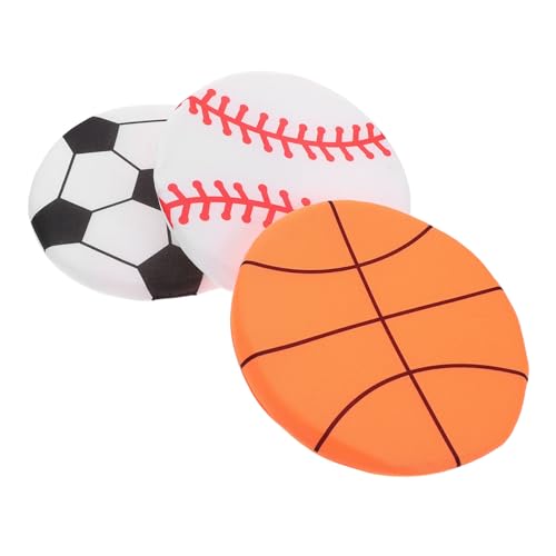 Yardwe 3 Stück Faltbarer Weicher Schwamm mit Süßen Cartoon Motiven für Outdoor Spiele und Aktivitäten als Geburtstagsgeschenk von Yardwe