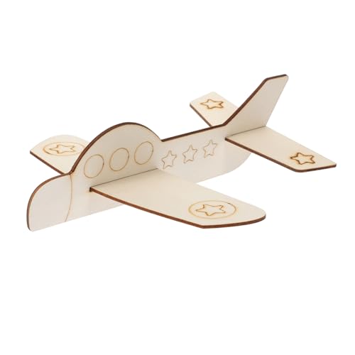 Yardwe 3 Stück Gekritzelspielzeug zeichnen Mini Flugzeug für Malerei Junge holzspielzeug Nachhaltiges Holzhandwerk unvollendet malen hölzern Yardwe 3 Stück Gekritzelspielzeug zeichnen Mini Flugzeug für Malerei Junge holzspielzeug Nachhaltiges Holzhandwerk unvollendet malen hölzern von Yardwe