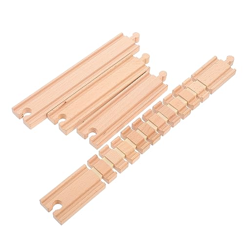 Yardwe 3 Stück Gleisbausteine Zubehör für den Bahnausbau Holzstraßenanschlüsse Gleiszubehör Kinderspielzeug für Eisenbahnschienen Konstruktionsspielzeug Zugspielzeug Beige Yardwe 3 Stück Gleisbausteine Zubehör für den Bahnausbau Holzstraßenanschlüsse Gleiszubehör Kinderspielzeug für Eisenbahnschienen Konstruktionsspielzeug Zugspielzeug Beige von Yardwe
