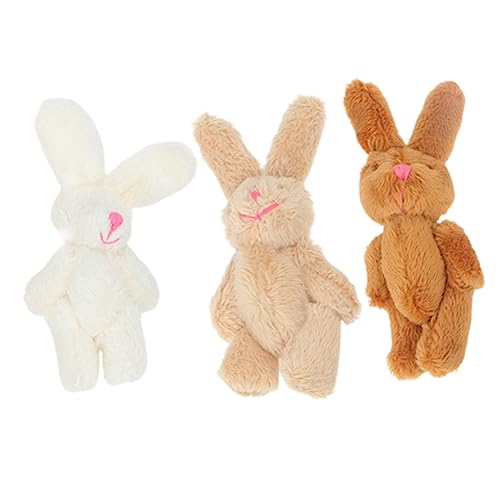 Yardwe 3 Stück Kaninchenpuppe Mini Plüschtiere Stoffhase Kinderspielzeug Niedliches Hasenkram Kuscheltiere Weiches Hasenspielzeug Tierfiguren Minihase Kleine Hase Miniaturfiguren Kurzer Yardwe 3 Stück Kaninchenpuppe Mini Plüschtiere Stoffhase Kinderspielzeug Niedliches Hasenkram Kuscheltiere Weiches Hasenspielzeug Tierfiguren Minihase Kleine Hase Miniaturfiguren Kurzer von Yardwe