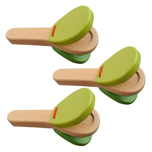 Yardwe 3 Stück Kastagnetten Holzspielzeug Babykastagnette Aus Holz Schlaginstrument Babyspielzeug Schlagzeugversorgung Kinderspielzeug Percussion- Hölzern Yardwe 3 Stück Kastagnetten Holzspielzeug Babykastagnette Aus Holz Schlaginstrument Babyspielzeug Schlagzeugversorgung Kinderspielzeug Percussion- Hölzern von Yardwe