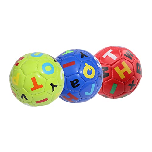 Yardwe 3 Stück Kinderfußball Aufblasbares für Kleinkinder Robuster Fußball für Draußen Interessantes Motorischen Fähigkeiten und Eltern Junge Mädchen Interaktion Farben Yardwe 3 Stück Kinderfußball Aufblasbares für Kleinkinder Robuster Fußball für Draußen Interessantes Motorischen Fähigkeiten und Eltern Junge Mädchen Interaktion Farben von Yardwe