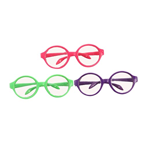Yardwe 3 Stück Mini-Brillenspielzeug puppenkleidung Puppen Kleidung Puppenaugen-Set Puppen Klamotten Puppenmode Puppenbrille Zubehör Puppe putzbrille Puppengläser Dekore Plastik Yardwe 3 Stück Mini-Brillenspielzeug puppenkleidung Puppen Kleidung Puppenaugen-Set Puppen Klamotten Puppenmode Puppenbrille Zubehör Puppe putzbrille Puppengläser Dekore Plastik von Yardwe