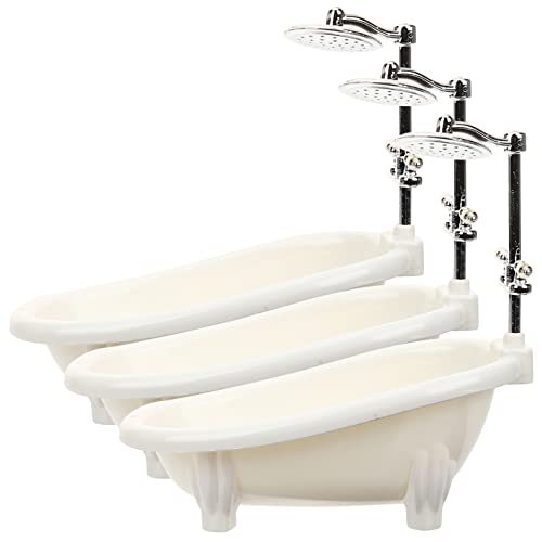 Yardwe 3 Stück Mini-wanne Puppenhausbadewanne Zubehör Für Puppenhäuser Mini-hausbadewanne Miniaturhausmöbel Miniaturbadewanne Mini Möbel Miniatur-puppenhauszubehör Plastik Weiß Yardwe 3 Stück Mini-wanne Puppenhausbadewanne Zubehör Für Puppenhäuser Mini-hausbadewanne Miniaturhausmöbel Miniaturbadewanne Mini Möbel Miniatur-puppenhauszubehör Plastik Weiß von Yardwe