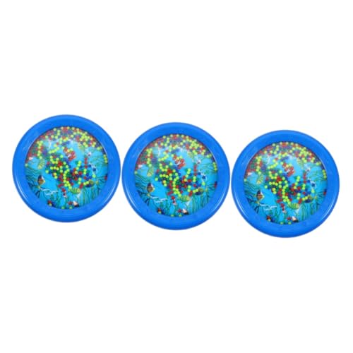 Yardwe 3 Stück Ocean Wave Drum Premium Ocean Drum für Orff Instrument mit für Musikförderung und Früherziehung Kompakt und Tragbar Frei Blau von Yardwe