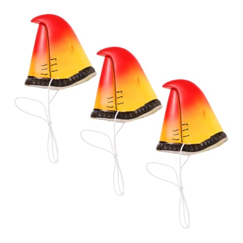 Yardwe 3 Stück Papageien Schnabel Nase Cosplay Zubehör Realistische Tier Nasenmaske für Karneval Partys und Bühnenaufführungen aus Sicherem Vinyl Hergestellt Vielseitig Einsetzbar von Yardwe