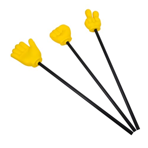 Yardwe 3 Stück Scherenspiel -Requisiten Zeigestock Lehr-Zeigerstock Zeigerstäbe Finger-Ratespiel- Hand-Zeiger-Stick Fingerzeiger-Handheld Zeigerstab Abs Yellow Yardwe 3 Stück Scherenspiel -Requisiten Zeigestock Lehr-Zeigerstock Zeigerstäbe Finger-Ratespiel- Hand-Zeiger-Stick Fingerzeiger-Handheld Zeigerstab Abs Yellow von Yardwe
